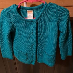 Gymboree Teal Knit Sweater